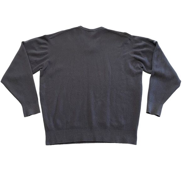 Glenbrae Spiral Sweater Size XL Merino Wool Blend Jumper Embroidered Logo *READ* - Picture 6 of 12